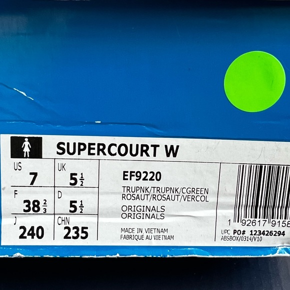 Adidas Supercourt. UK 5.5 US 7 - Picture 4 of 6